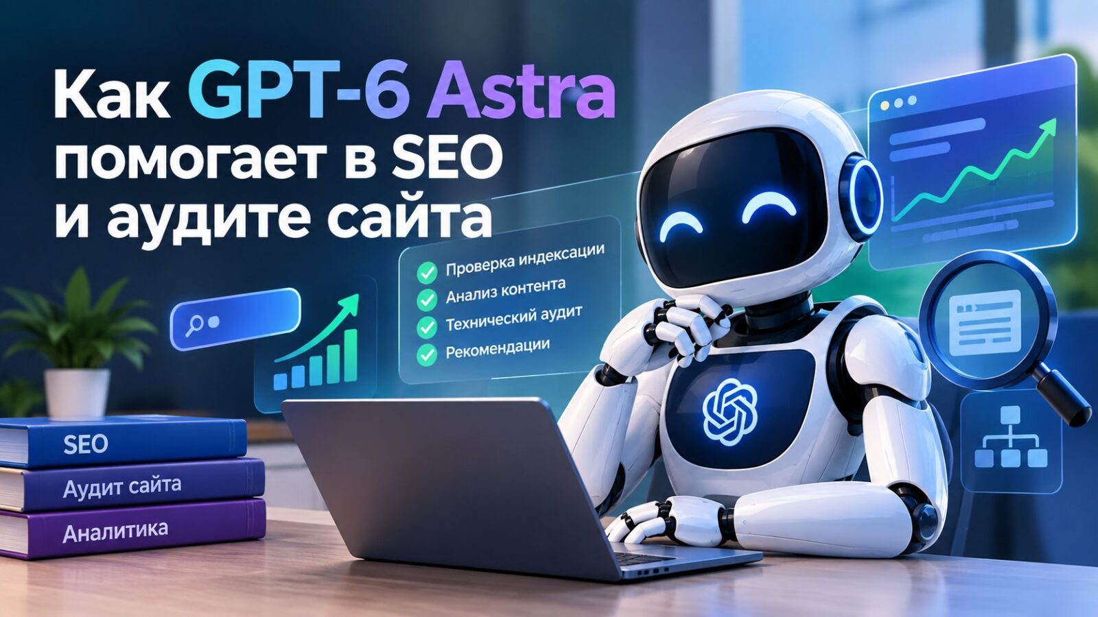 Как GPT-6 Astra помогает в SEO и аудите сайта